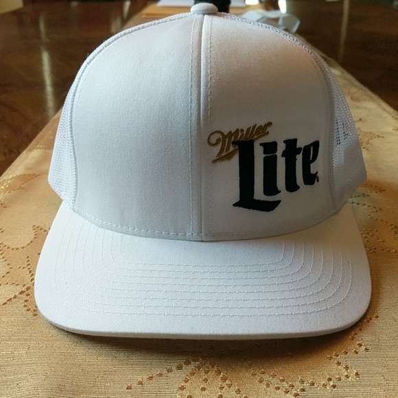 miller lite trucker hat